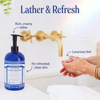 Dr. Bronner's - Organic Sugar Soap (Peppermint, 24 Ounce) - Made with Organic Oils, Sugar & Shikakai Powder, 4-in-1 Uses: Hands, Body, Face & Hair, Cleanses, Moisturizes & Nourishes, Vegan