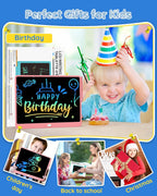 TEKFUN Easter Gifts for Kids, 16inch LCD Writing Tablet Drawing Board, Teen Girl Boy Gifts Age 10 and Up, Birthday Gifts for All Age Groups, Erasable Writing Tablet for Business Meeting (Pink)