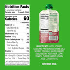 Beech-Nut Toddler Smoothies with Prebiotics, Apple Cherry Kiwi Purple Carrot & Yogurt Baby & Toddler Food Pouches, 3.5 oz (12 Pack)