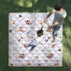 High-Density Foam Baby Play Mat, 36x36 Inches Thicken One-Piece Comfortable and Soft Playmat, Non Slip Machine Washable Floor Mat for Infants, Tapete para Bebes,Toddlers