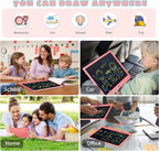 LCD Writing Tablet for Kids, 15 Inch Colorful Electronic Doodle Board for Kids Age 3+ Toys Christmas Birthday Erasable Drawing Tablet Toddler Learning Toys