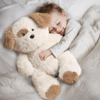 iPlay, iLearn Dog Stuffed Animal, Soft Plush Baby Toy, Infant 18" Big Cute Fluffy Puppy Toy, Ultra Soft Nursery Bedtime Huggable Birthday Gifts for Toddlers Girls Boys Kids Age 0 and up