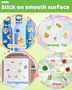 Benresive Reusable Sticker Book for Toddlers 2-4 Years, Fun Travel Stickers for Kids, Waterproof Sticker Books for Toddlers 1-3, Crafts Activities for Todddlers 1-3 2-4 3-5 - Farm