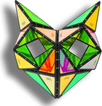 TOSY Magnet Pyramid - 1 Cube Transforms into 1 Billion Shapes, 12 Pieces, 243 Rare Earth Magnets, Glowing, Holographic Magnet Tiles Creative Puzzle STEM/STEAM Toy, Mixed Set