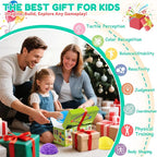 Stepping Stones for Kids, Textured Balance Pods and Adventure Floor Mats Set with Game Spinner for Kids Adults, Obstacle Course Sensory Toys Great for Indoor Outdoor Play Family Fitness Fun