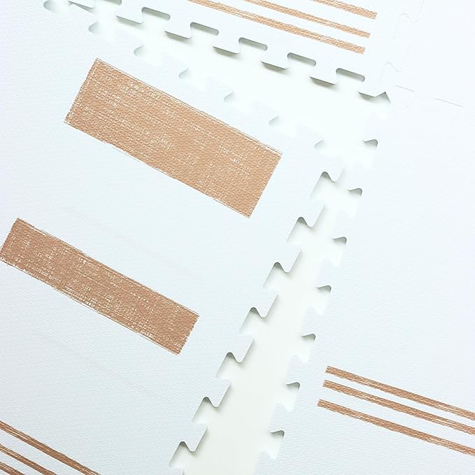 Baby Play Mats for Floor - Sol (4x6ft) - Premium EVA Foam Play Mat for Babies & Toddlers - Perfect for Tummy Time, Crawling, Playroom - Stylish & Comfortable Kids Play Mat