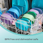 NUK Perfect Match Slow Flow 2-in-1 Natural and Anti-Colic Bottle, 5oz., 4 Pack, BPA Free