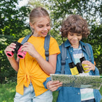 Yunsailing 12 Pcs Binoculars Shock Proof Educational Learning Folding Small Telescope Hunting Bird Watching Camping Outdoor