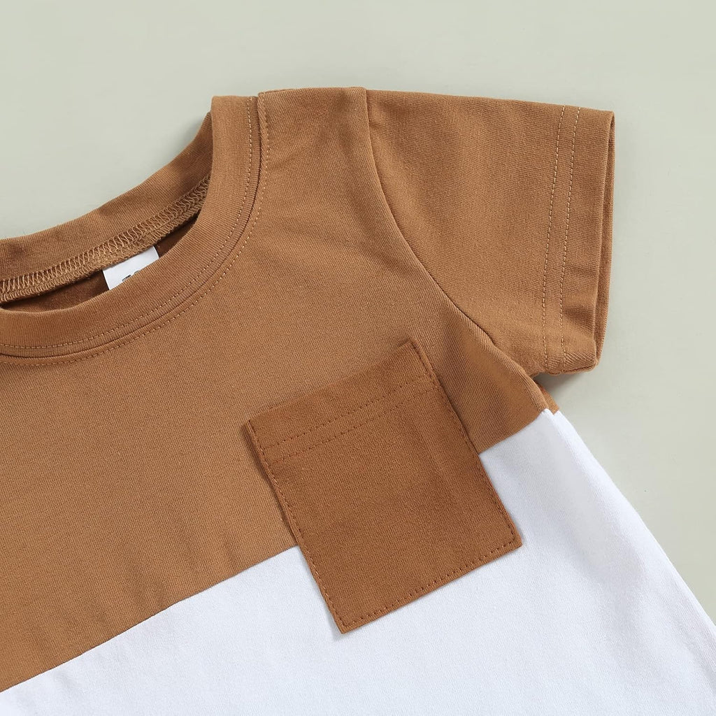 Mubineo Infant Toddler Baby Boy Summer T Shirt Shorts Outfits Short Sleeve Tee Tops Clothes Set