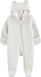 Simple Joys Kid's Pram Ivory Bear Outerwear