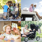 FEBSNOW 4 Pack Baby Wipe Dispenser, Portable Wet Wipe Holder Container, Reusable Wipes Dispenser Cases, Lightweight Travel Wet Wipe Pouch