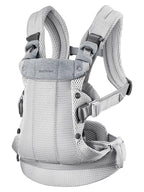 BabyBjörn Baby Carrier Harmony, Silver, 3D Mesh | 3-in-1 Ergonomic Baby Carrier; Newborn, Facing-In, Outward-Facing, and Back Carrying Positions Supported (7-40 lbs), Newborn to Toddler