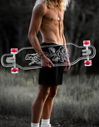 Clear Longboard Skateboard - Transparent Acrylic Long Boards with Light-Up LED Wheels for Smooth Rides - Ride The Streets in Style with Longboard Built for Beginners & Pros Alike