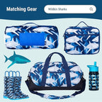 Wildkin 16-inch Kids Backpack – Durable, Padded & Spacious School Bag for Boys & Girls - Sharks