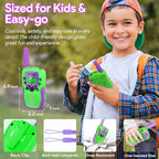 Vvinca Walkie Talkies for Kids Rechargeable, Spider Toys for Ages 3 4 5 6 7 8 9 10 Boys Girls Christmas Birthday Gifts for 3-12 Year Old, 2 Way Radio 22 CH VOX Long Range Walkie Talkie with Flashlight