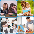 LCD Writing Tablet,16 Inch Colorful Screen Rechargeable Doodle Board Toddler Educational Toys for 3 4 5 6 Years Old Boys Girls Reusable Portable Drawing Tablet Christmas Toys Gifts for Kids (Blue)