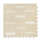 Baby Play Mat for Floor – 6x8ft Old White | Soft Non Toxic Premium EVA Foam Tiles for Tummy Time, Crawling & Playroom – Waterproof Interlocking Floor Mat for Babies & Toddlers by Lillefolk (12 Tiles)