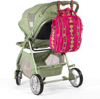 Wrangler Diaper Bag Backpack Aztec Travel Backpack Purses Western Multi-Function Baby Bags for Mom with Waterproof Insulated Pockets