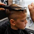 Safety Round Tip Hair Scissors for Kids, Fcysy 6 In Hair Cutting Shears for Children, Stainless Steel Barber Haircut Scissors for Toddlers, Boys & Girls – Safe Hair Trimming at Home