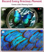 Microscope Camera for Kids Gifts Toys- Handheld Pocket Microscopes with 2.4" Screen and Autofocus - Mini Digital Educational Science Kit for Christmas Birthday for Age 3-5 5-7 8-12 Girls Boys(Pink)