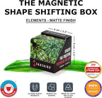 Shashibo Shape Shifting Box - Award-Winning Fidget Toy w/ 36 Rare Earth Magnets - Fidget Cube Transforms Into Over 70 Shapes, Sensory Toy Gift for Kids, Teens, and Adults (Elements)