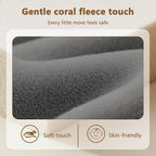 Baby Play Mat for Floor, 1.3'' Thick Memory Foam Tummy Time Mat - Super Soft Coral Velvet Nursery Rug with Non-Slip Backing, Crawling Rug for Toddlers/Infants, Yoga & Tatami Use, 71''x 79''