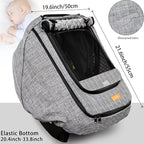 Waterproof Baby Car Seat Cover，Cold Weather Carseat Cover for Babies,Infant Car Seat Cover Canopy for Boy Girls,Windproof Car Seat Canopy for Boys & Girls, Keeps Babies Warm and Cozy