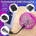 Tikduck Flying Orb Ball 2024 Toys Soaring Hover Boomerang Spinner Hand Controlled Mini Drone Cosmic Globe Spinning Kids Outdoor Fly Toy Birthday Gift Cool Stuff for Boys Girls 6 7 8 9 10+ Year Old