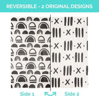 JumpOff Jo - Extra Large Waterproof Foam Padded Play Mat for Infants, Babies, Toddlers, Play Pens & Tummy Time, Foldable Activity Mat, 77 x 70 x 0.6 inches