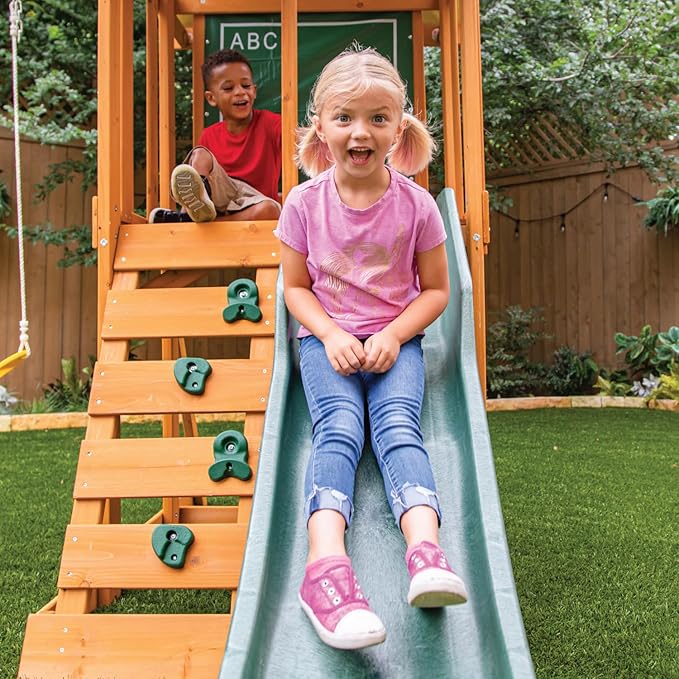 KidKraft Appleton Wooden Swing Set, (Amazon Exclusive)