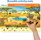 Skillmatics Search and Find Animals Educational Game - Reusable Preschool Learning Activities, Perfect for Toddlers & Kids Who Love Toys, Art & Crafts, Builds Vocabulary, Gifts for Ages 3, 4, 5, 6