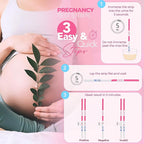 Clinical Guard Ovulation and Pregnancy Test Strips - 40 Ovulation Test Strips and 10 Pregnancy Test Strips, Ovulation Kit, Lh Test Strips, Ovulation Tests, Hcg Test Strips, Fertility Test for Women