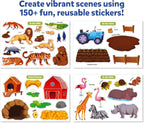 Skillmatics Activity Kit - Creative Storytelling & Skill Building with 150+ Reusable Stickers, Educational, Mess-Free Fun, Preschool & Kindergarten Toy, Gifts for Kids Ages 3, 4, 5, 6, 7