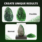 GobiDex Geodes Crystal Growing Kit for Kids, 24-Hour Fast Crystal Growth, Science Experiments Kit with Display Cases - DIY STEM Toys, Educational Gifts for Boys&Girls Ages 8-12,Geology Rock Collection