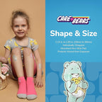 BioSwiss Care Bears Bandages, Baby Care Bear Shaped Self Adhesive Bandage, Latex Free Sterile Wound Care, Fun First Aid Kit Supplies for Kids, 24 Count