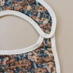 Mebie Baby Muslin Cotton Bib, 3 pack, Baby Bib Set for Burp, Spit Up, Drool, Bandana Bibs for Baby Boy or Baby Girl