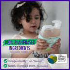 California Baby Calming Baby Shampoo + Baby Wash | 100% Plant-Based | Lavender Body Wash For Sensitive Skin | Hypoallergenic | 517 mL / 17.5 oz.