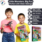 Little Jupiter DIY Wooden Kit with Stickers - 2 in 1 Monster Series - Japanese Monster for 7-12 Yrs - Woodworking Kits - Wood Crafts - Kids Building Kit - Wooden Crafts (Type 1 & 2)