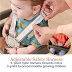 ECR4Kids ASATT High Chair, Toddler Chair, Grey Wash