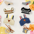 2 Sets Clothes for 17cm Doll, Cute Doll Clothes and Accessories, Outfit Sets 2025 Fashion Style