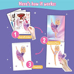 Sticker Dress Up Ballet - Sticker Activity Book for Kids. Learn Girls Fashion Design for Ballet with Stickers and Guides for Kids 5 and up. with 100+ Removable Stickers
