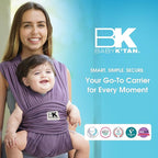 Original Baby K'tan Baby Carrier: #1 Easy Pre-Wrapped, Soft, Slip-On, No Rings, No Buckles | 5 in 1 Baby Sling Gift | The Best Hands Free Infant Wrap For Newborn to Toddler up to 35lb (See Size Chart)