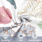 Nursing Pillow Cover for Baby Girls Boys, Breastfeeding Pillow Cover, Stretchy Removable Feeding Pillow Case for Newborns, Ultra Soft and Comfortable Nursing Pillow Slipcover, Daisy Floral