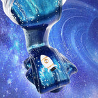 Galaxy Glitter Galaxy Slime Kit, Dark Blue Galaxy Slime of All Shapes and Textures, Spacecraft Charm Includes Slime Kit Party Gifts.
