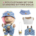 Doll Clothes for Labubu Clothes/for Labubu Outfits,Clothes for Lububu Doll,for Lububu Clothing,for LABUBU Accessories, Boys and Girls Stylish Adorable Labubu Halloween Dolls Clothes