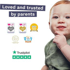 Pura Hypoallergenic Diapers, Size 3 (9-20 lbs) Monthly Pack, Overnight, up to 12 Hours Leak Protection, Suitable for Sensitive Skin, TCF, Super Soft Organic Cotton, 6 Packs of 26 (156 Baby Diapers)