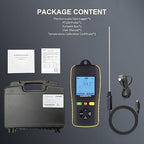 Tzone RTD Temperature Data Logger USB with Probe, PT100 Thermometer Logging Calibrated Digital Industrial Temp Logger with 61440 Recordings and Sound Alarm for Freezer Lab HVAC (-160℃ to 300℃)