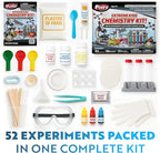 Playz Extreme Chemistry Set – 52 Unique Experiments, Science Kits for Kids Age 8-12, Lab Gear, Volcano Project, Learning Tools, Fair Activity, Discovery Gift, STEM Toys for Boys and Girls