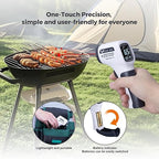 Temperature Gun for Meat,Automotive Infrared Thermometer Gun with Ring Laser DS12:1,Digital Thermal Gun with Adjustable Emissivity&High/Low Alarm,-58~1400℉IR Temp Gun for Engine,Brakes&HVAC