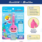 Otamatone Melody [Special Baby Shark Edition] Portable Mini Size Electronic Keychain Musical Toy from Japan – by Maywa Denki [English Instructions] – Mommy Shark